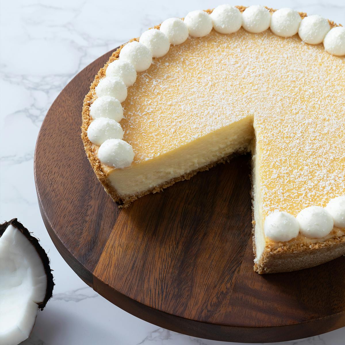 Coconut Cheesecake by Lady M Confections - Alternate image 5