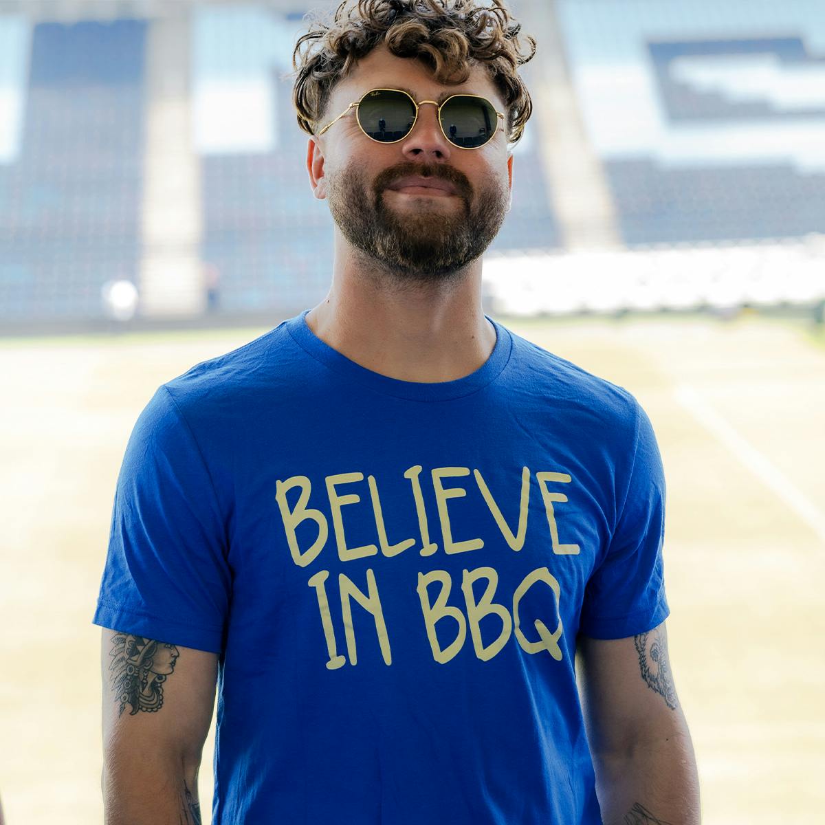 "Believe In BBQ" T-Shirt by Arthur Bryant's Barbeque - Alternate image 1