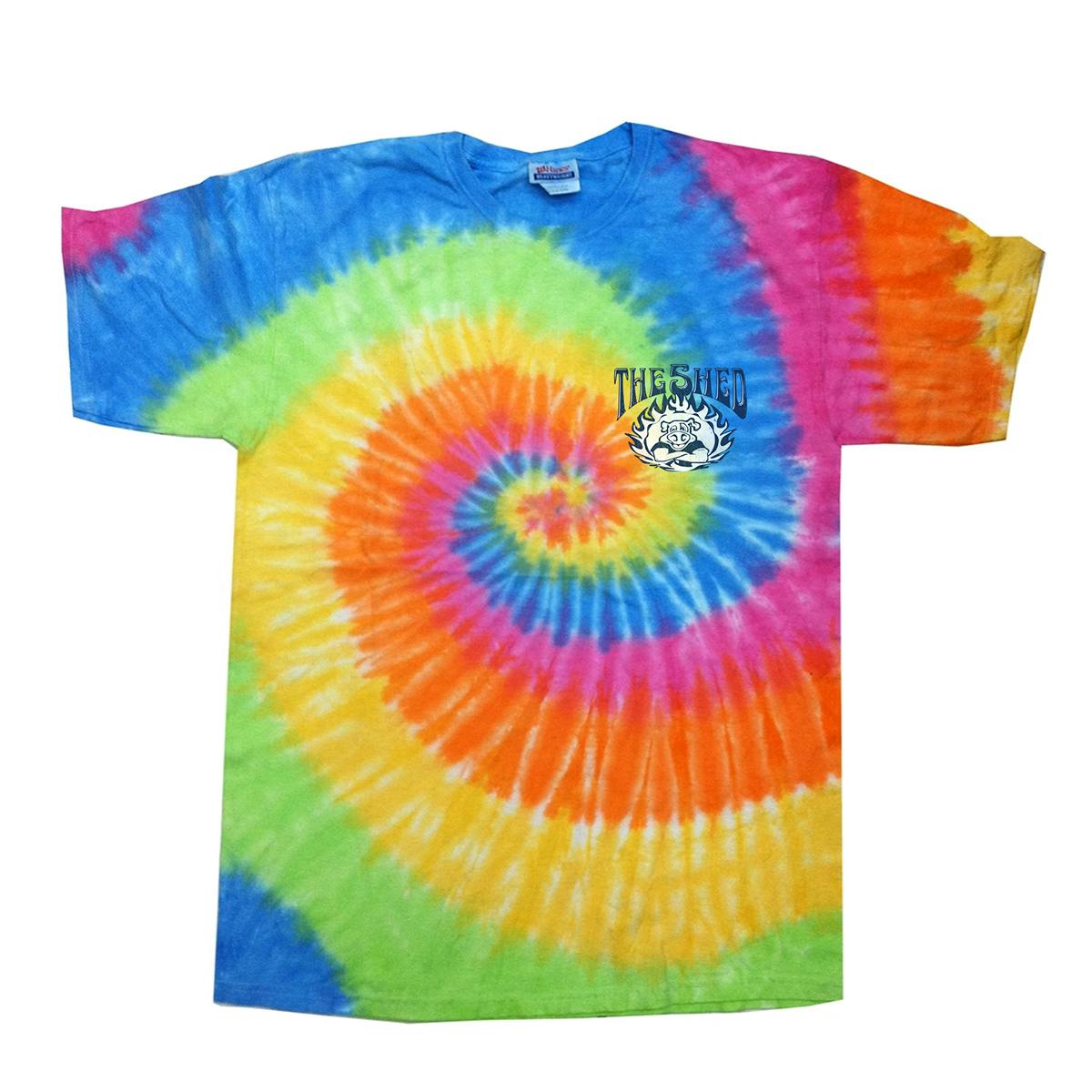 The Shed Tye Dye T-Shirt by The Shed BBQ & Blues Joint