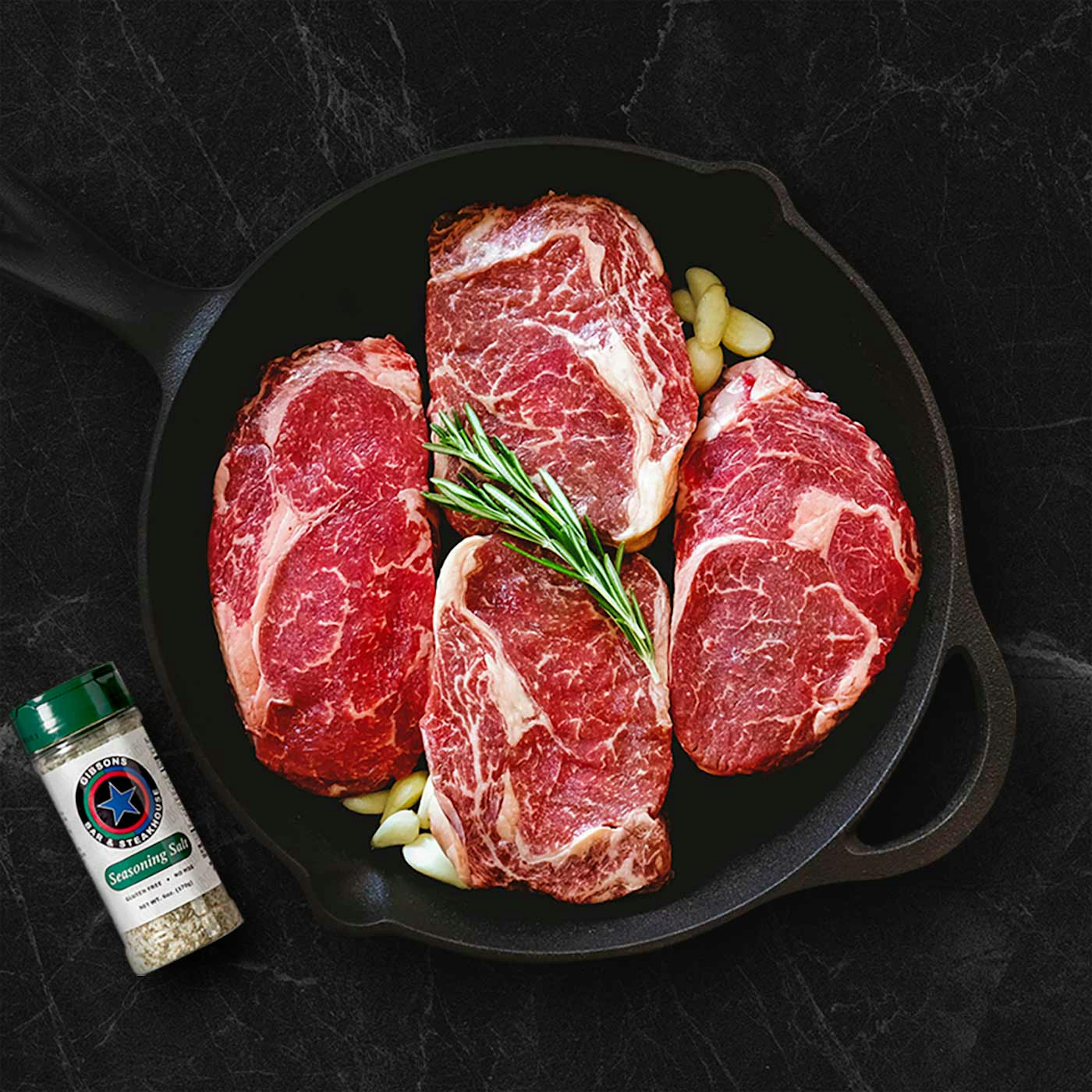 75-Day Wet Aged Australian Ribeye - 4 Pack by Gibsons Steakhouse - Alternate image 2