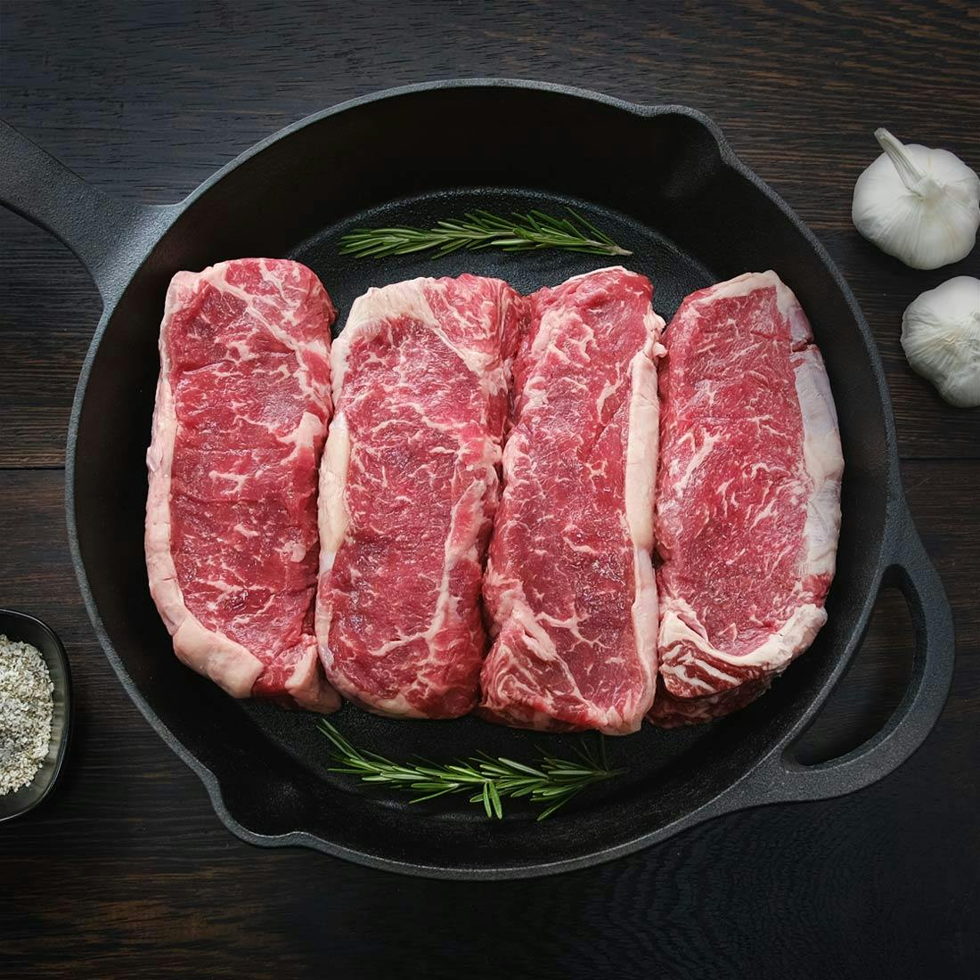 75-Day Wet Aged Australian New York Strip Steak - 4 Pack by Gibsons Steakhouse - Alternate image 3