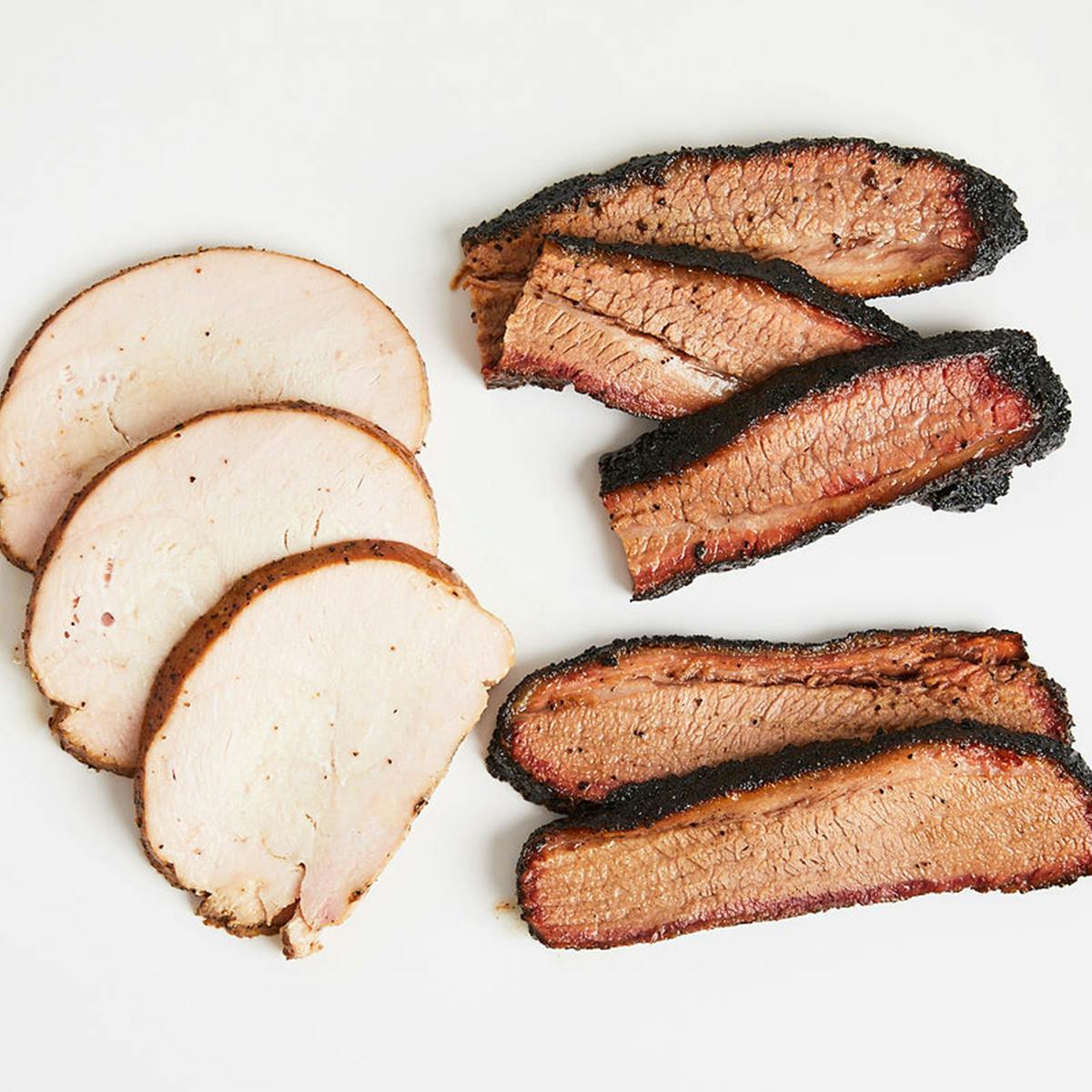 Brisket + Turkey Breast Combo for 12-14 by Lewis Barbecue
