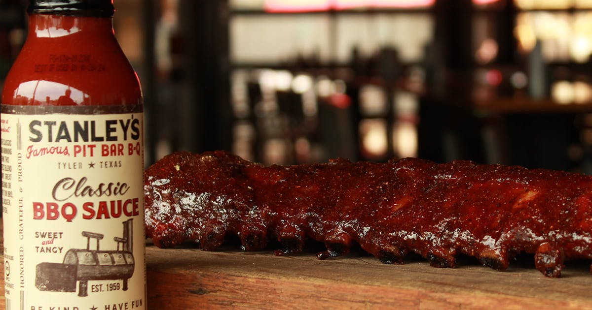 Baby Back Ribs BBQ Sauce for 4-6 by Stanley's Famous Pit BBQ