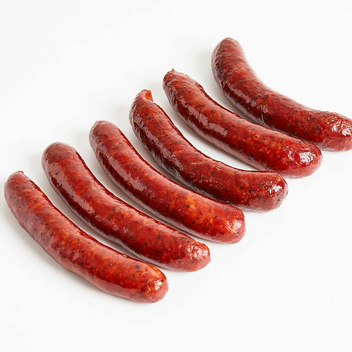 Green Chile Cheddar Sausages - 12 Pack by Lewis Barbecue - Alternate image 4