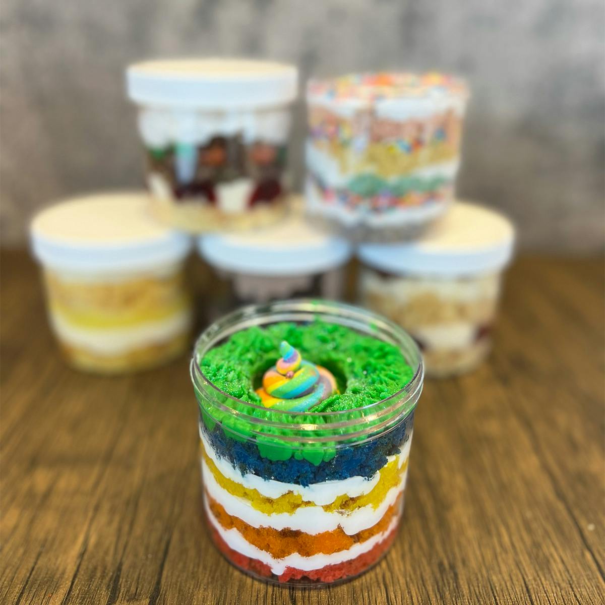 Cake "Jars of Junk" - 6 Pack by Nadia Cakes - Alternate image 2