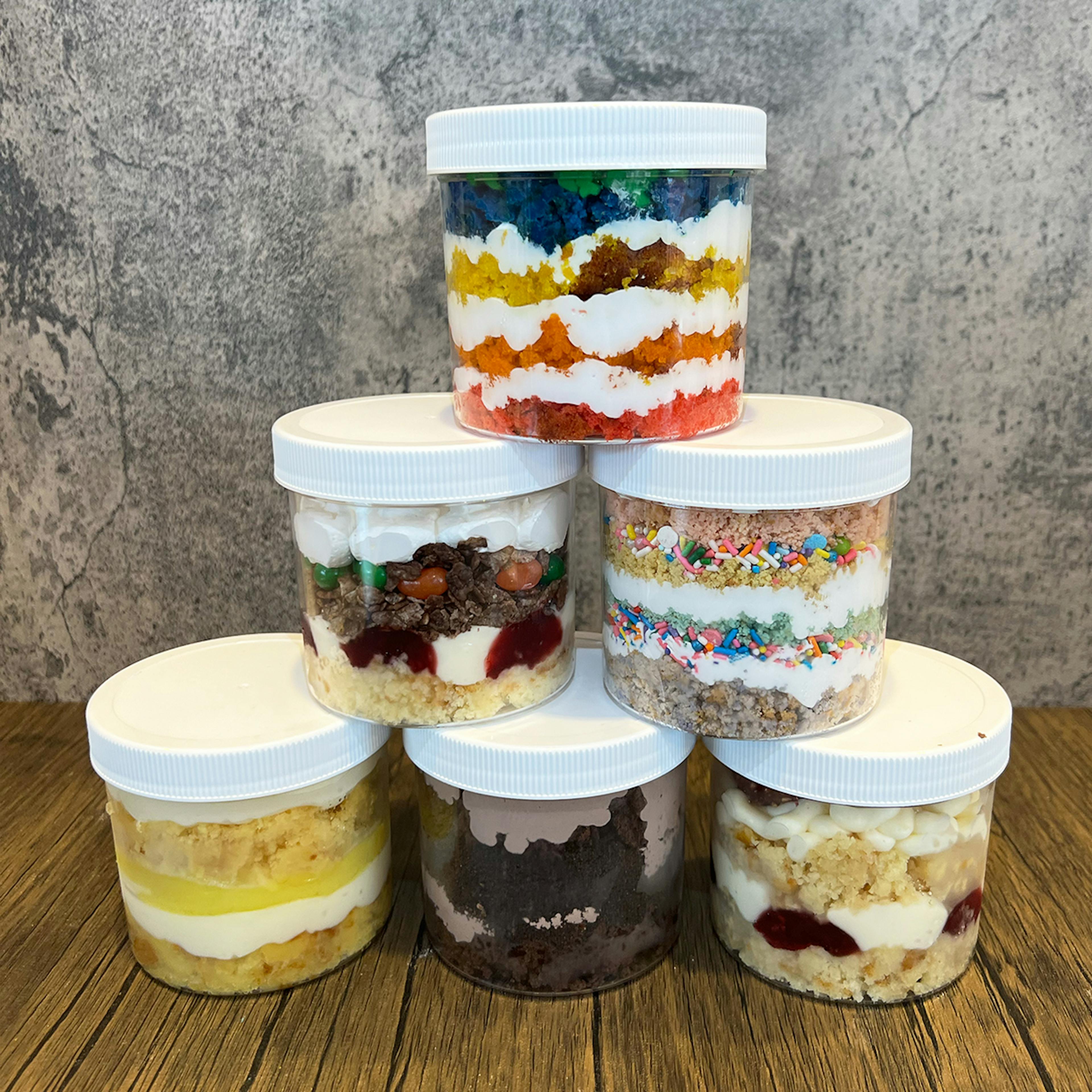 Cake "Jars of Junk" - 6 Pack by Nadia Cakes