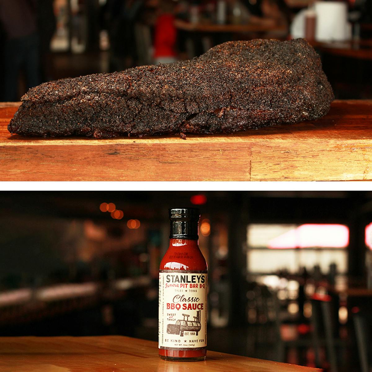 Whole Brisket + BBQ Sauce for 8-10 by Stanley's Famous Pit BBQ