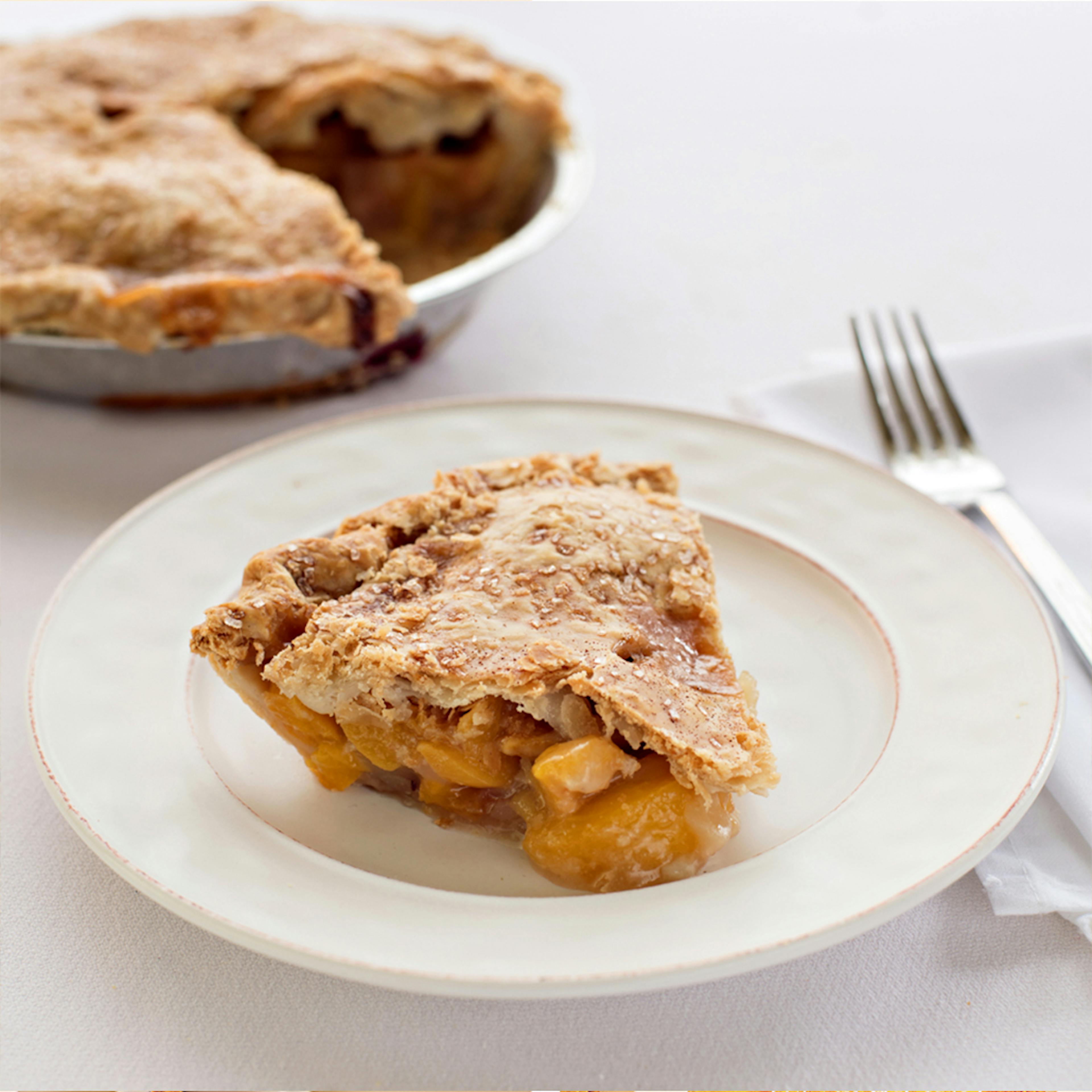 Farmers Market Peach Pie by Grand Traverse Pie Company