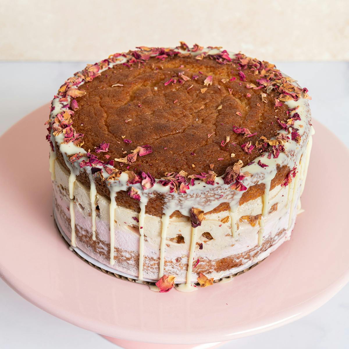 Cardamom Rose Ice Cream Cake by Malai Ice Cream - Alternate image 2