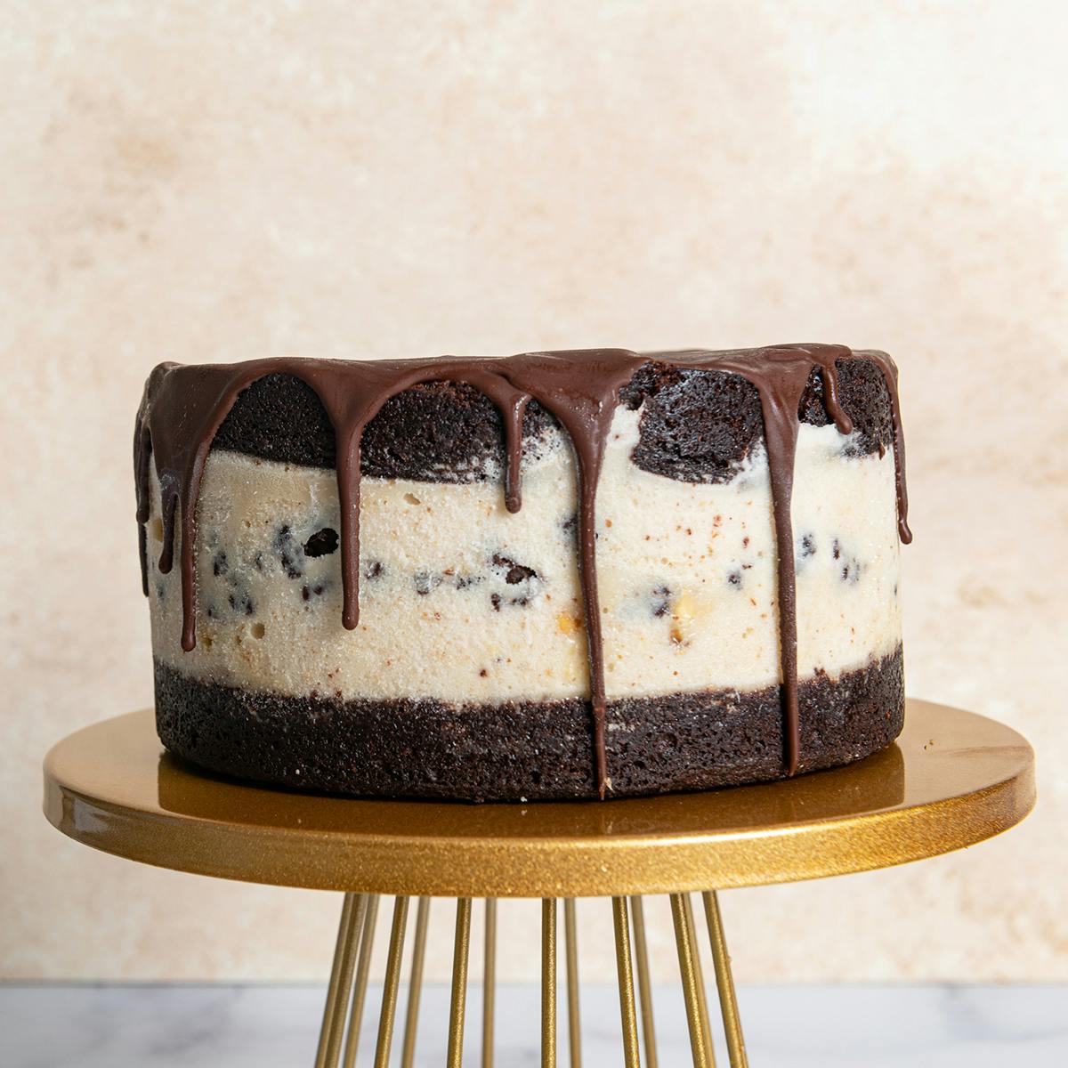 Vegan Chocolate Peanut Crunch Ice Cream Cake by Malai Ice Cream - Alternate image 3