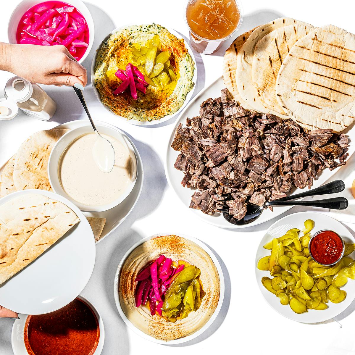 Lamb Shawarma Pita Kit - 4 Pack by Mamoun's Falafel - Alternate image 2