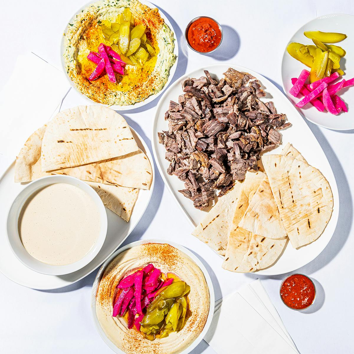 Lamb Shawarma Pita Kit - 4 Pack by Mamoun's Falafel - Alternate image 1