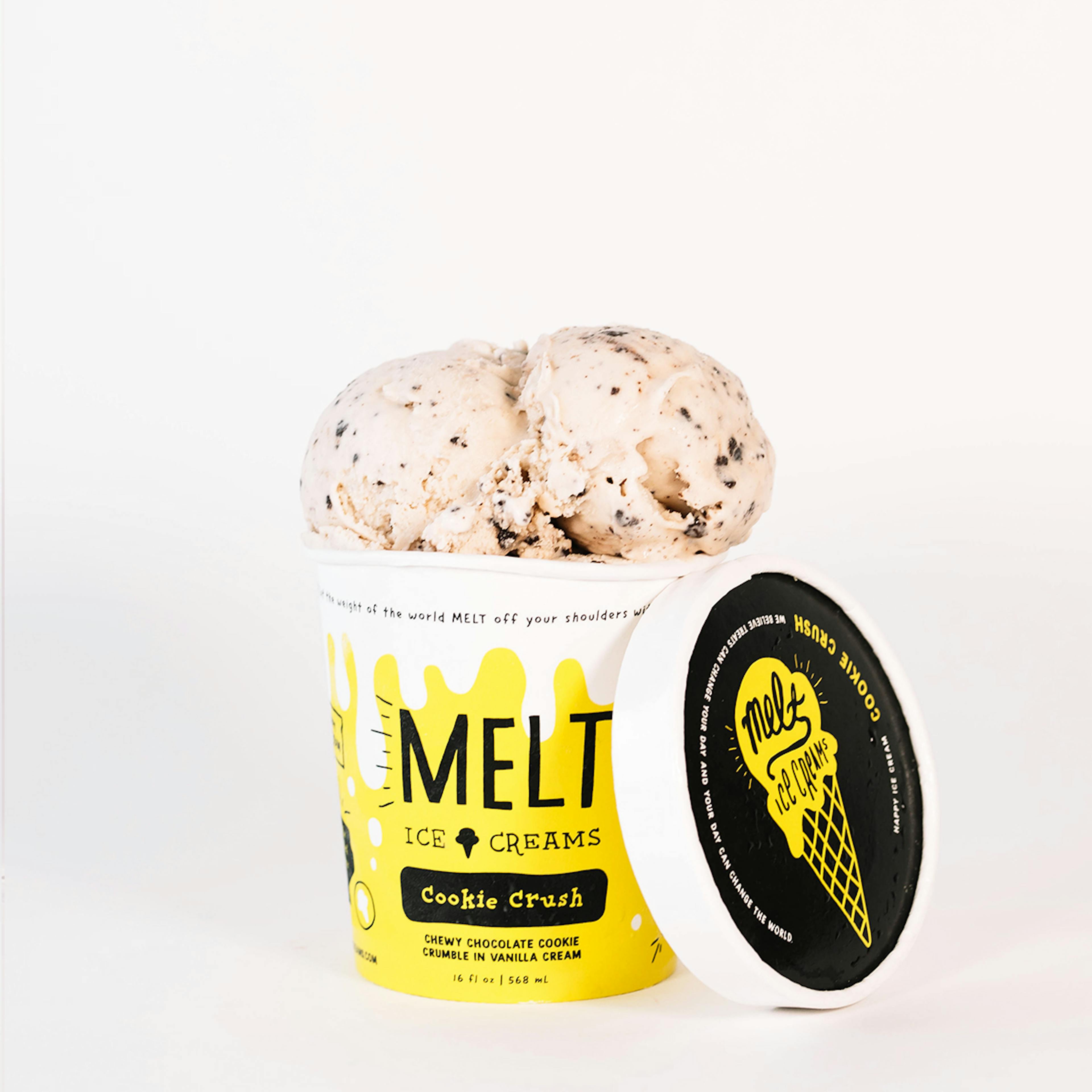 Cookie Crush Ice Cream - 6 Pints by MELT Ice Creams