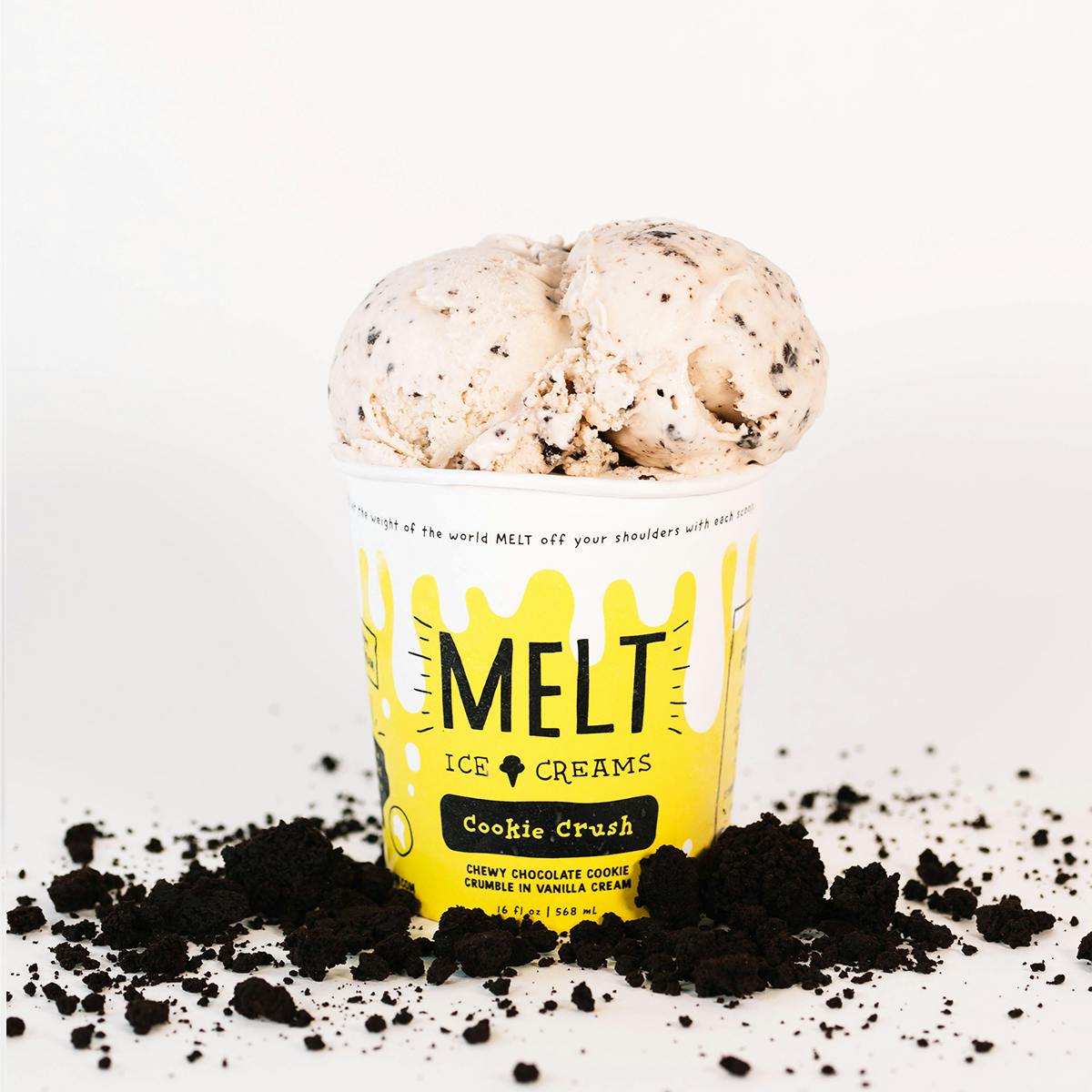 Cookie Crush Ice Cream - 6 Pints by MELT Ice Creams - Alternate image 1