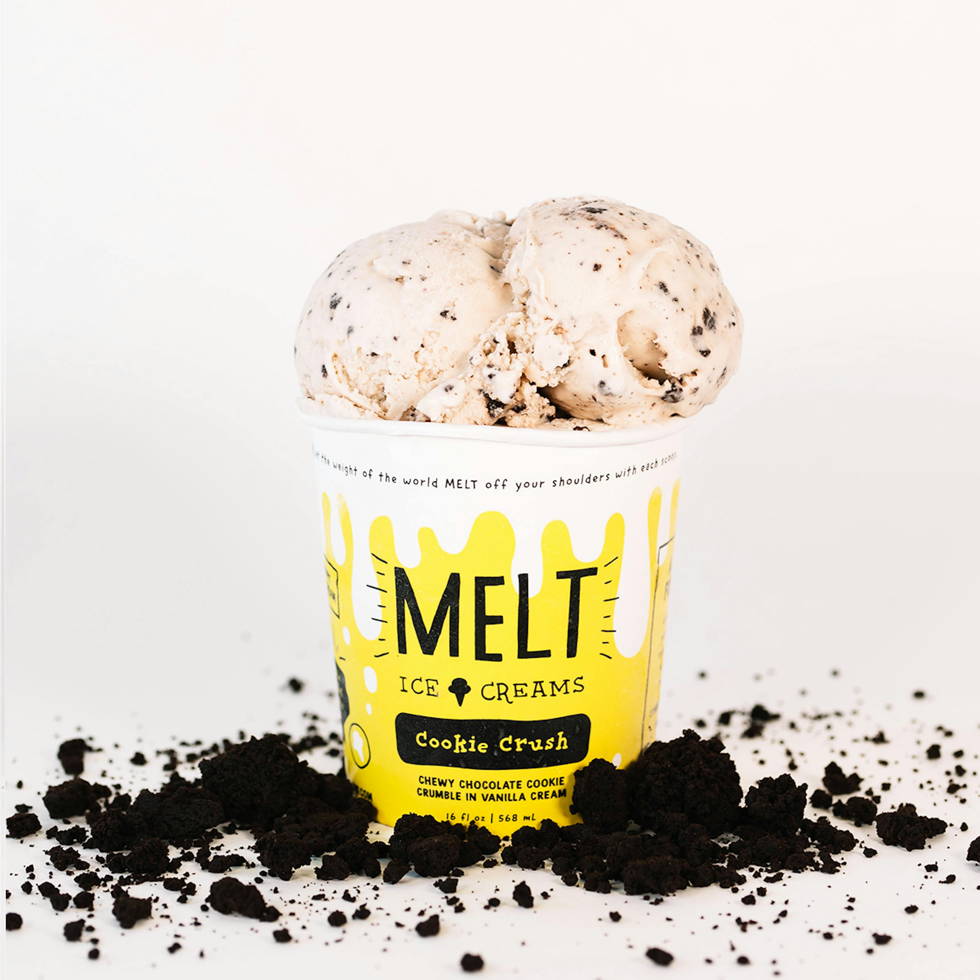 Cookie Crush Ice Cream - 6 Pints by MELT Ice Creams - Alternate image 1