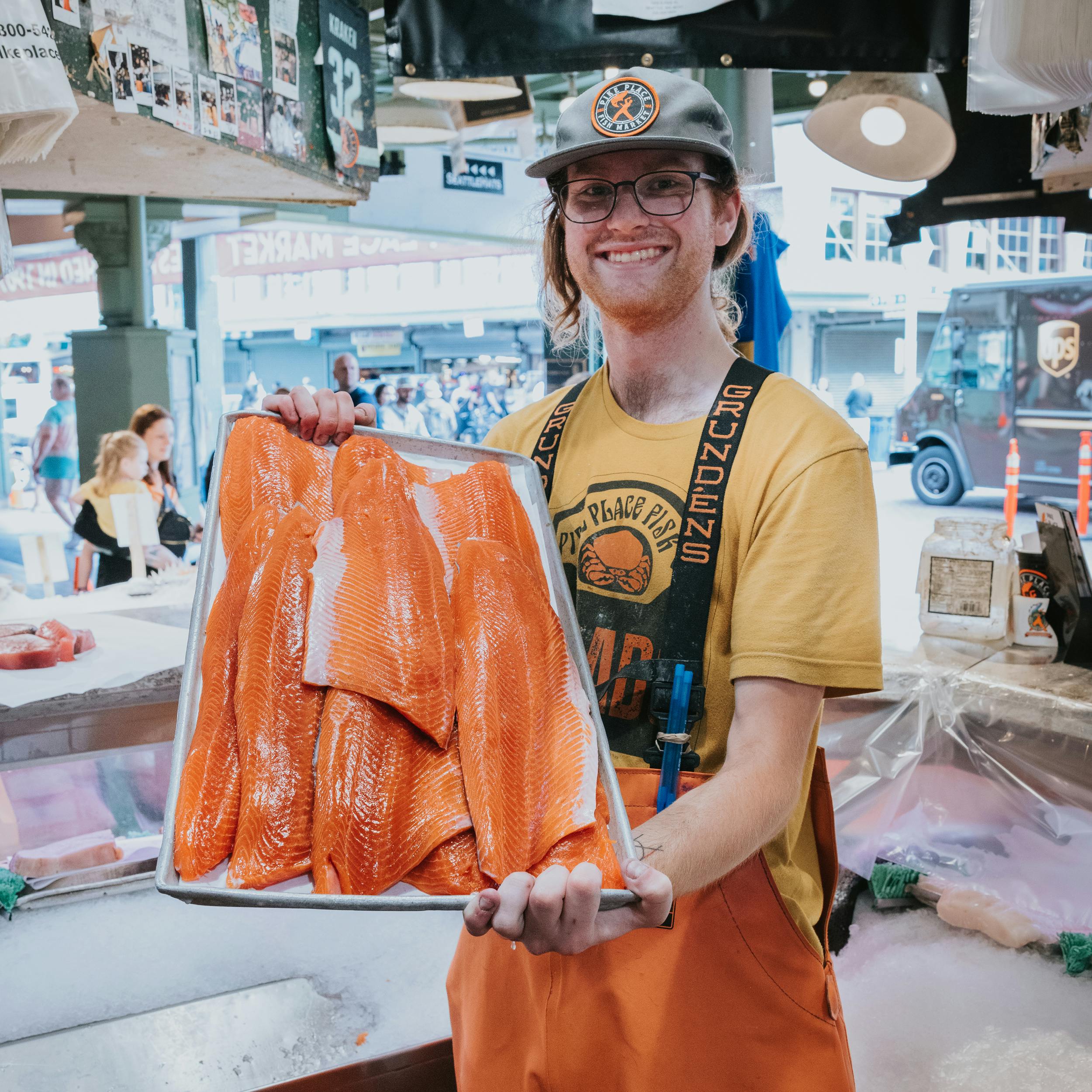 Sockeye Salmon - Fillet, Wild, Alaska, 1lb by Pike Place Fish Market