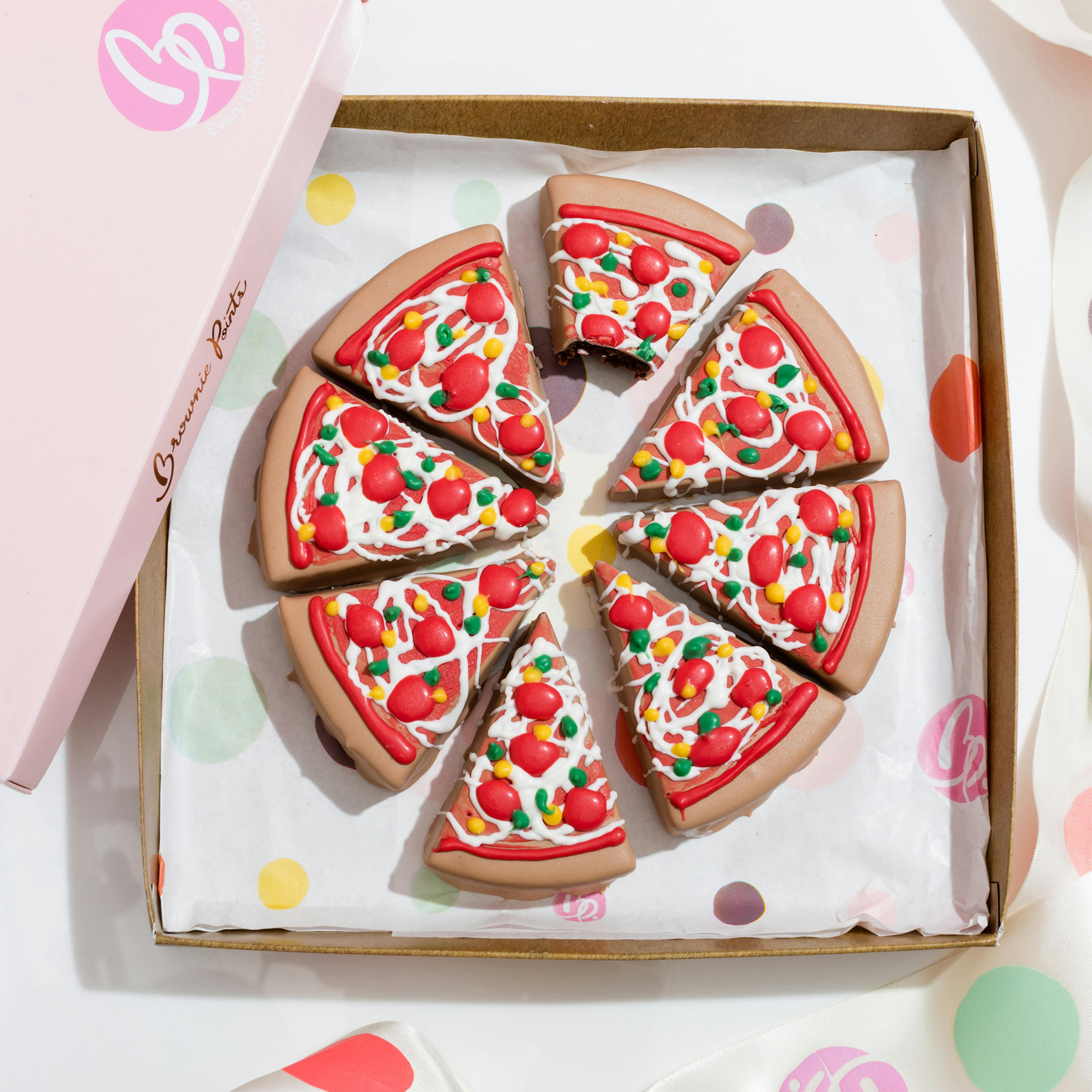Brownie Pizza by Brownie Points