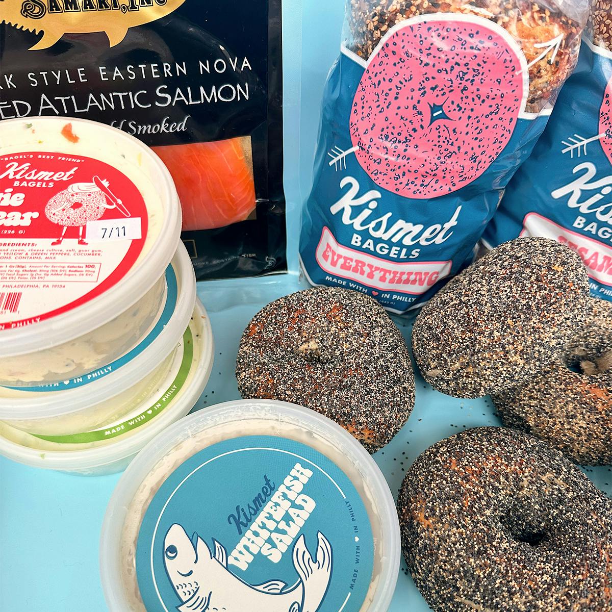 Bagel Brunch Kit for 6-8 by Kismet Bagels