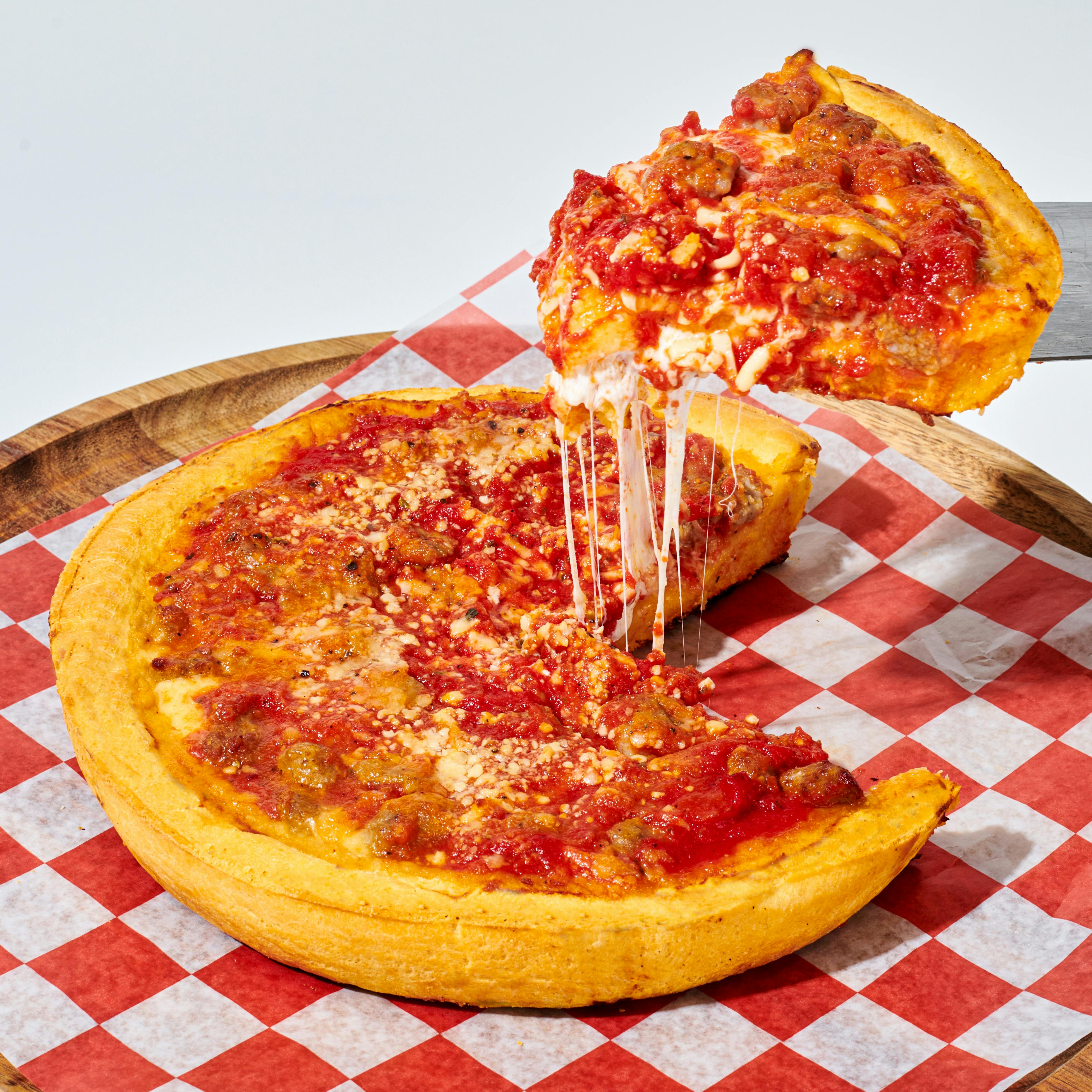 Chicago Deep Dish Meaty Legend Pizza Box - 3 Pack by Gino's East