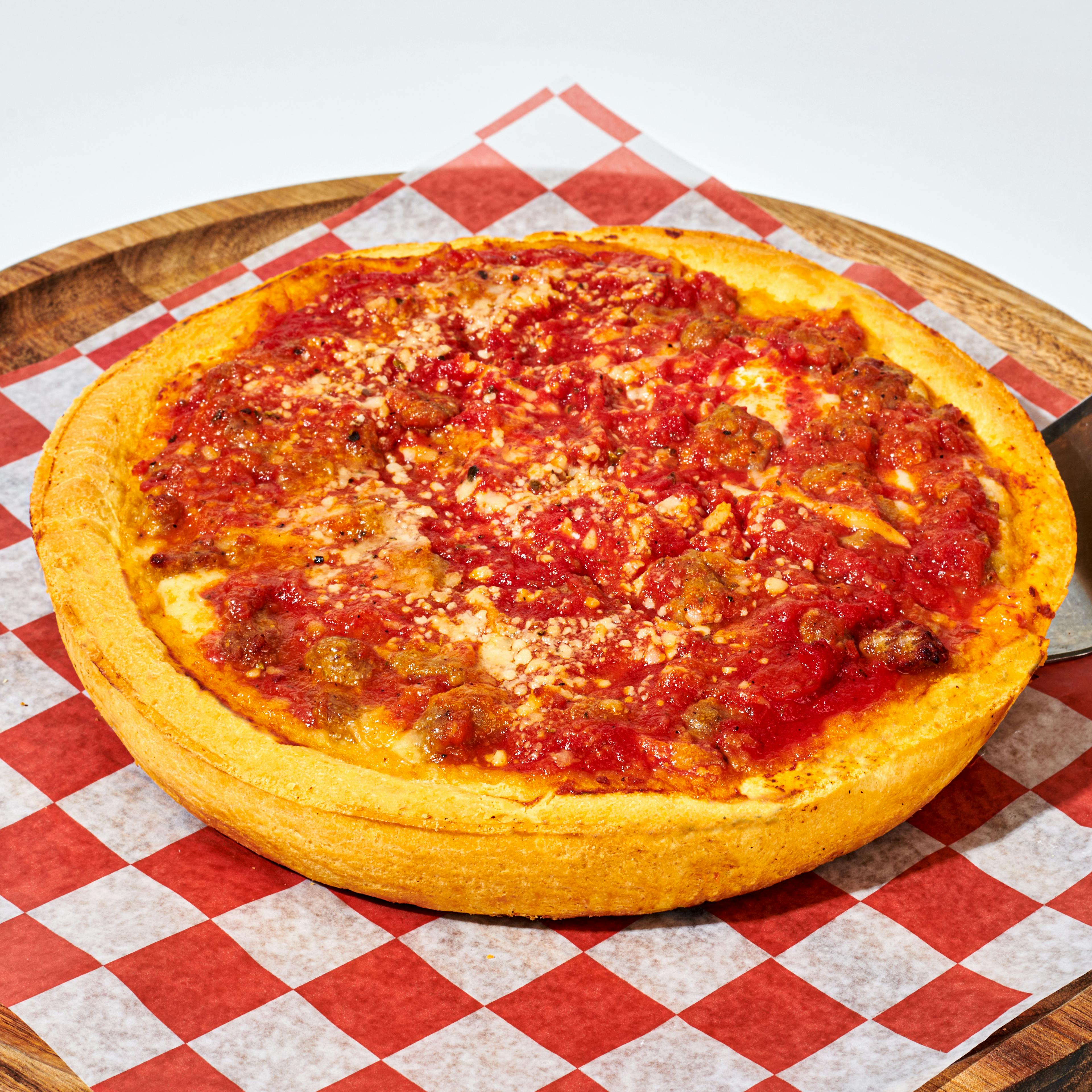 Chicago Deep Dish Meaty Legend Pizza Box - 3 Pack by Gino's East - Alternate image 3