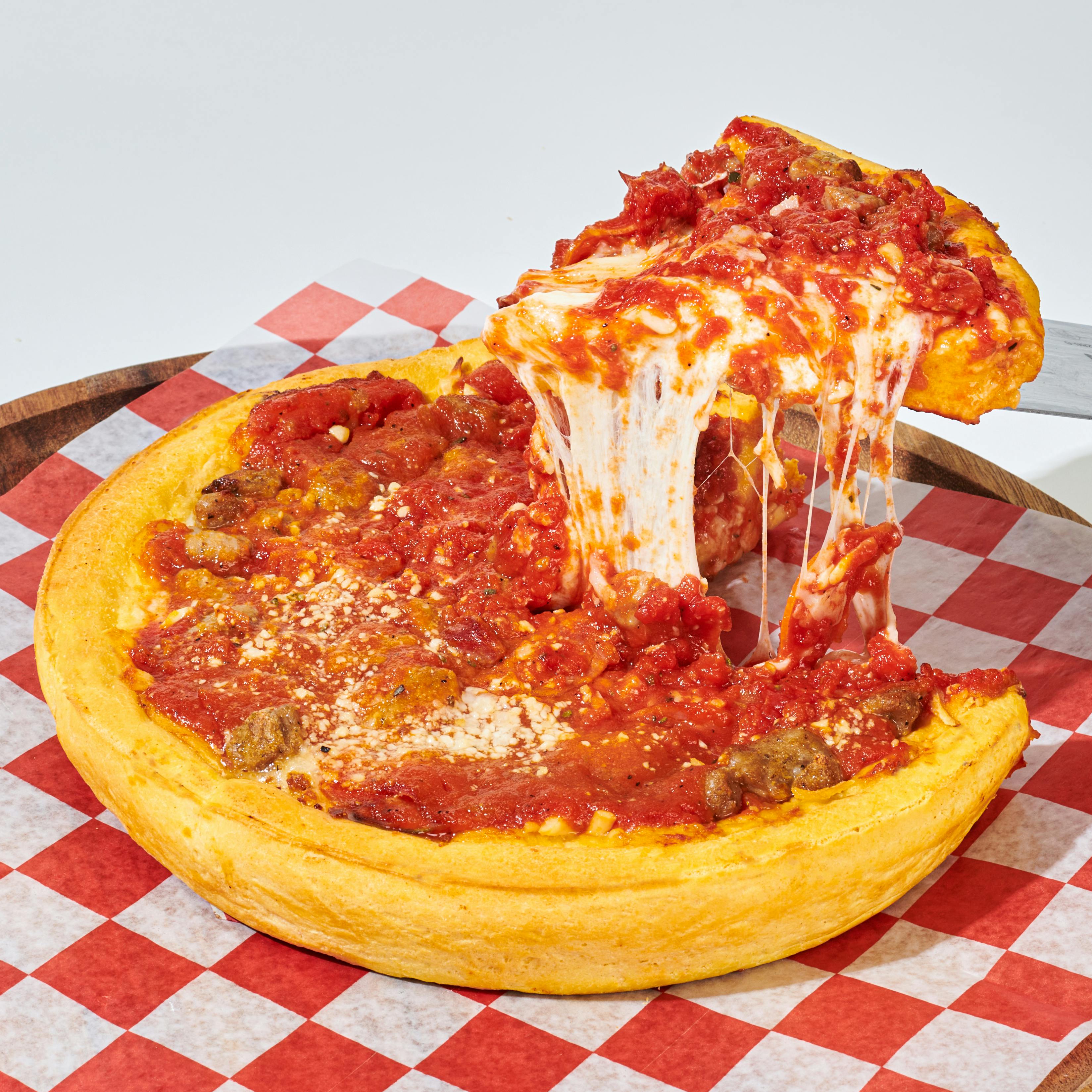 Chicago Deep Dish Pizza (Gino's Copycat)