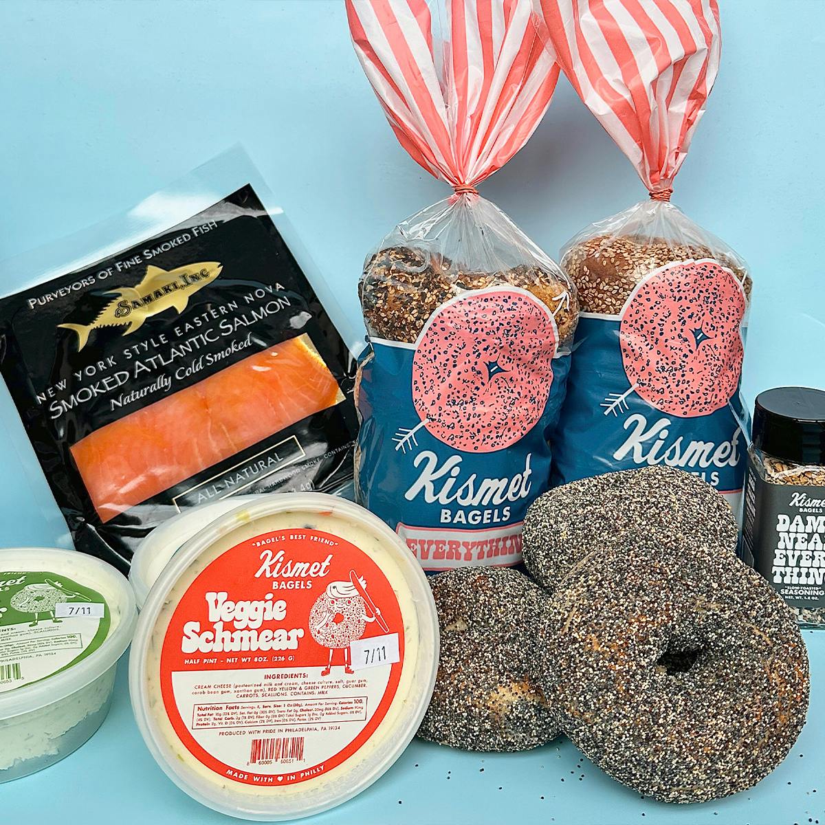 Bagel Brunch Kit for 12 by Kismet Bagels