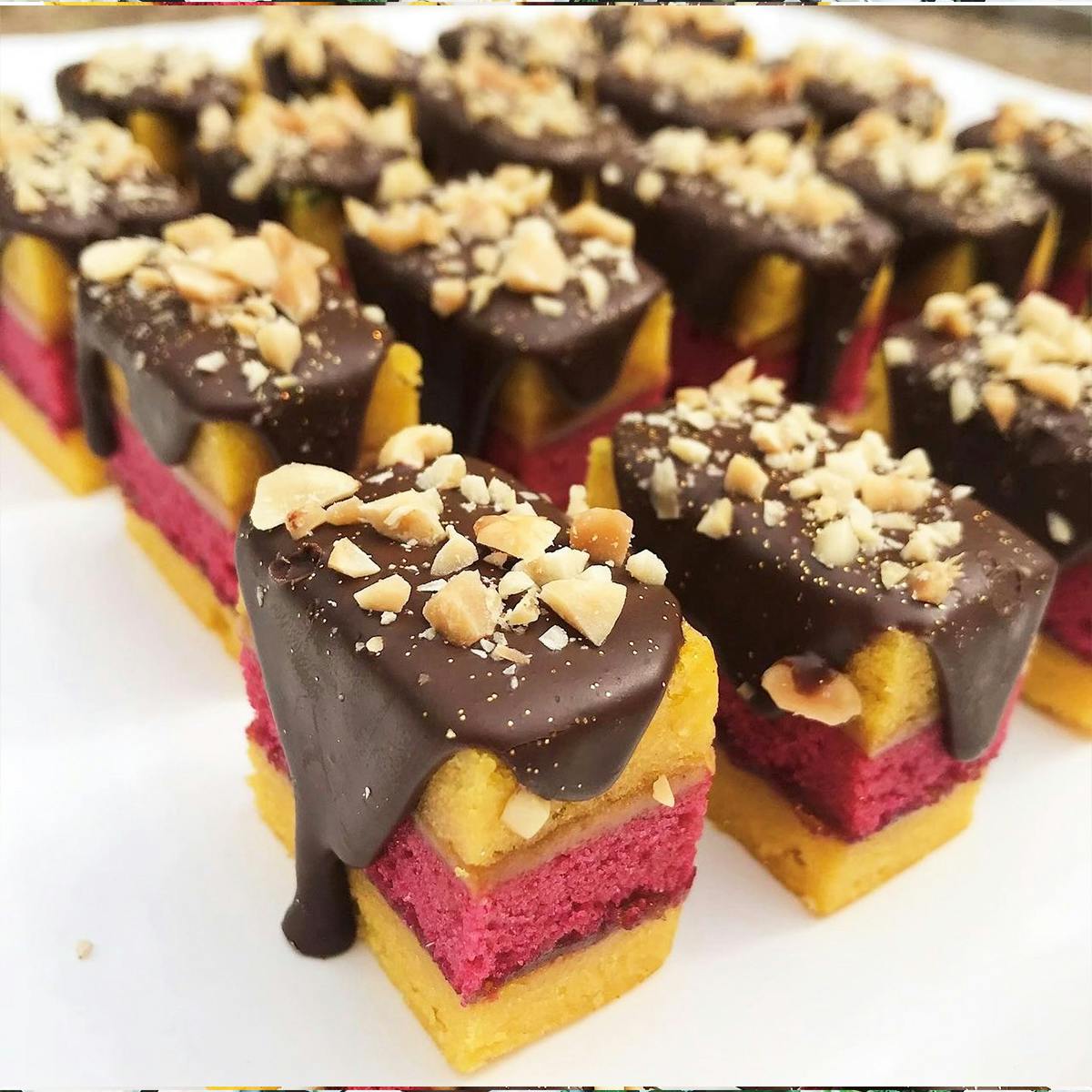 Peanut Butter & Jelly Rainbow Cookies - 20 Pack by Zola Bakes - Alternate image 1