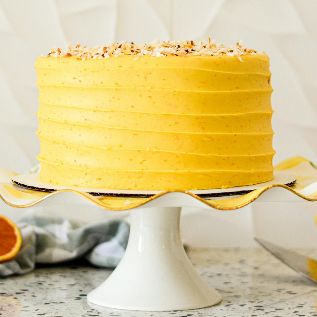 Orange Dreamsicle Cake by Edgar's Bakery