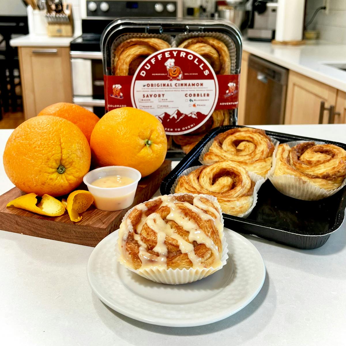 Zesty Orange Duffeyrolls - 12 Pack by Duffeyroll