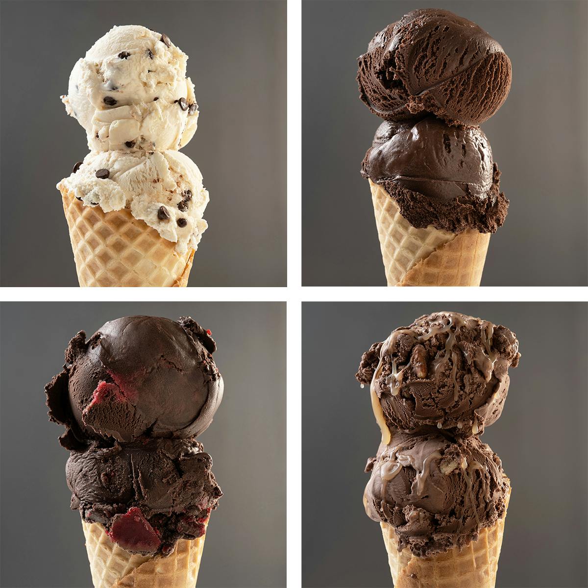 Best of Chocolate Ice Cream - 4 Pack by Leopold's Ice Cream