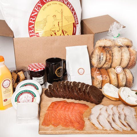 Sunday Morning Breakfast Kit for 6 + 6 FREE Bagels by Barney Greengrass