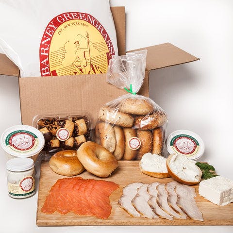 Breakfast in Bed Kit for 6 + 2 FREE Bagels by Barney Greengrass