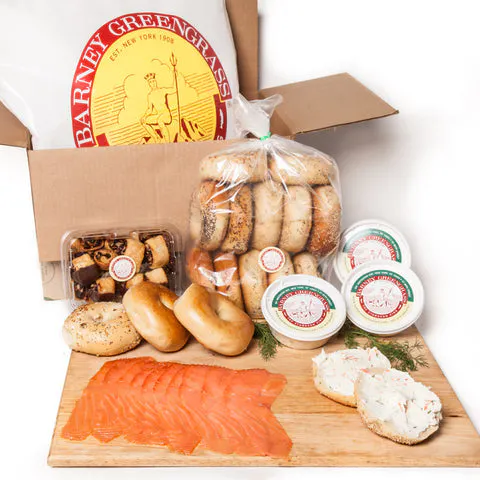 "Uncle Milty" Smoked Fish + Bagels for 4 + 8 FREE Bagels by Barney Greengrass