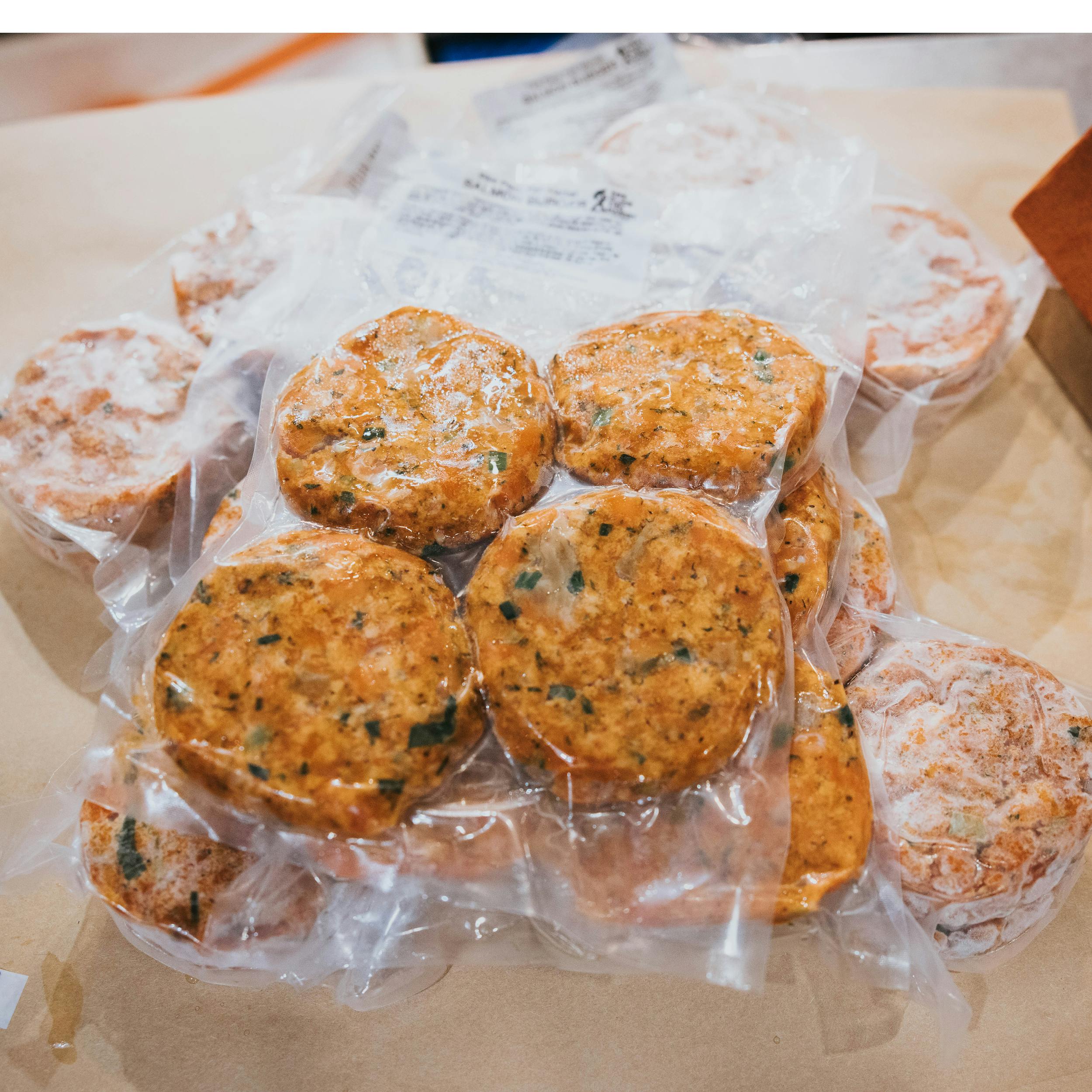 Salmon Burgers - Wild, USA, 4 Pack by Pike Place Fish Market - Alternate image 3