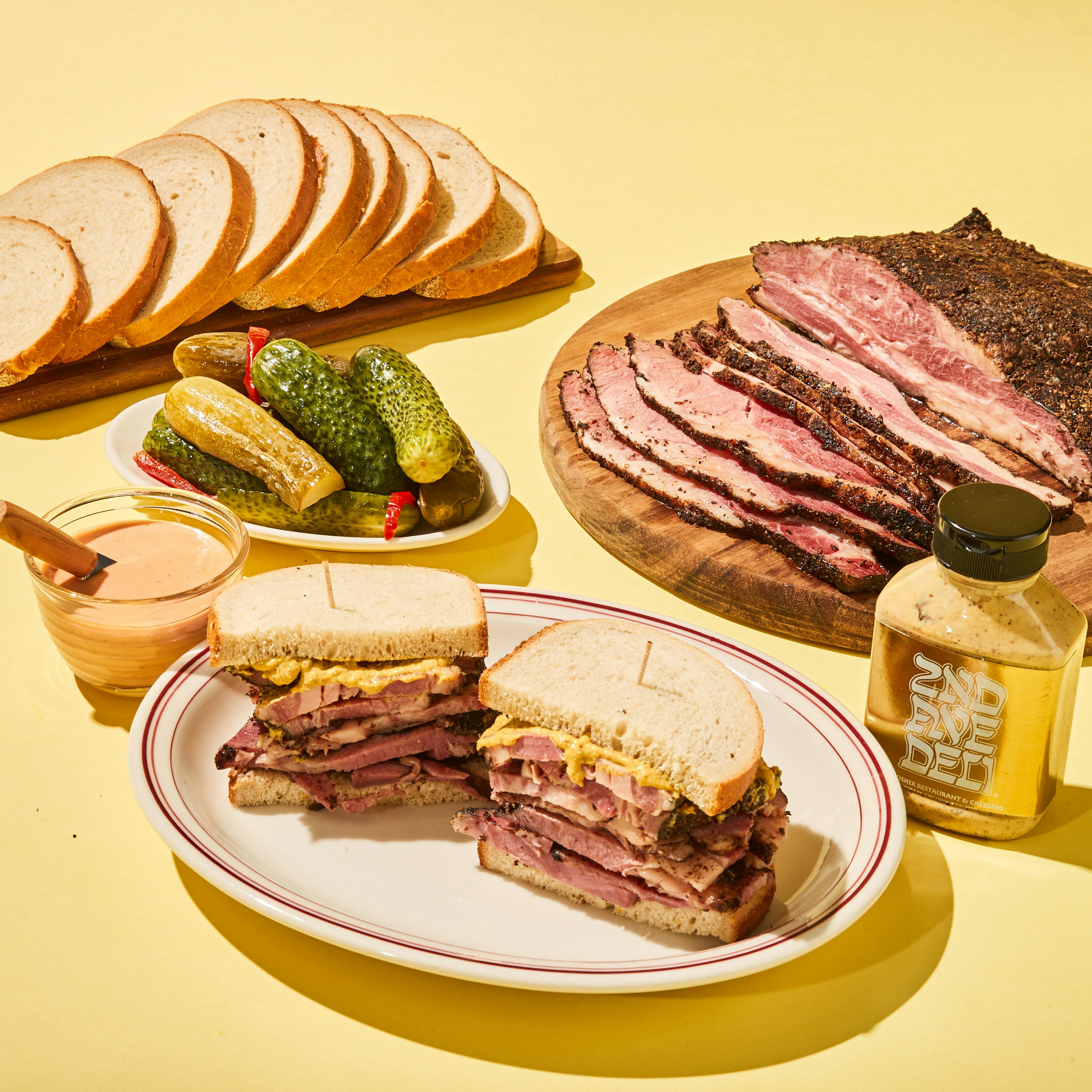 Whole Kosher Pastrami Kit for 8-10 by 2nd Ave Deli - Alternate image 1