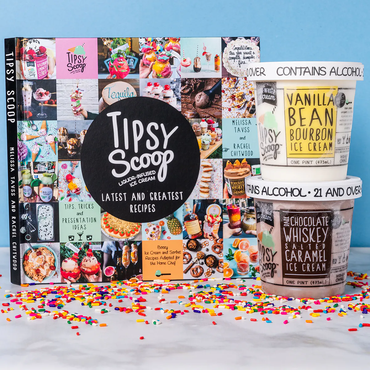 Tipsy Scoop™ "Latest and Greatest Recipes" Cookbook by Tipsy Scoop Boozy Ice Cream - Alternate image 1