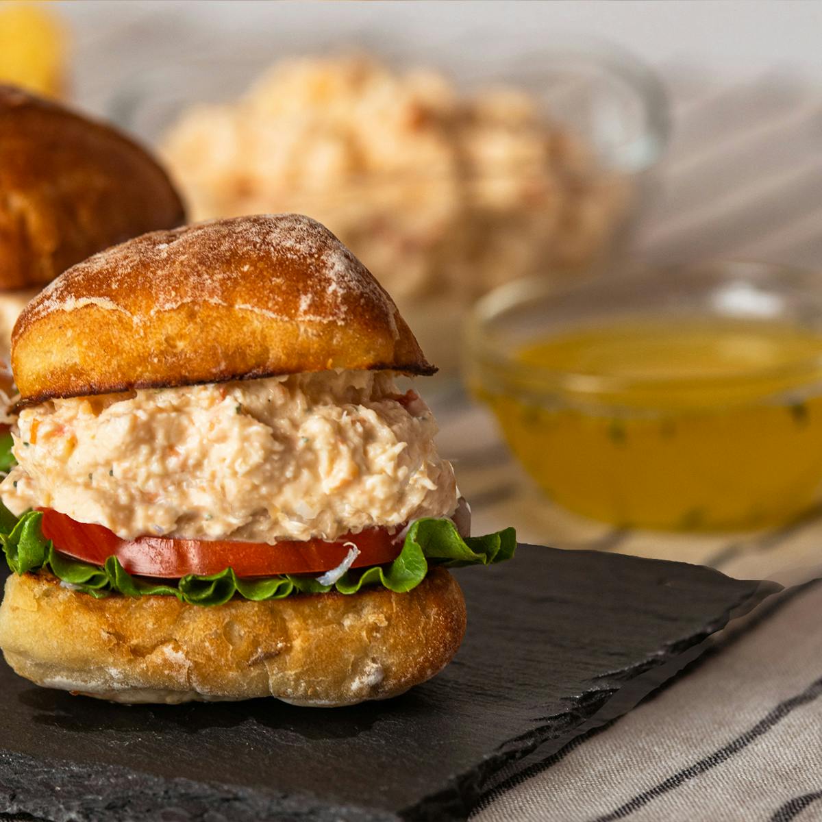 Dungeness Crab Roll Kit - 8 Pack by SeaBear Smokehouse - Alternate image 1