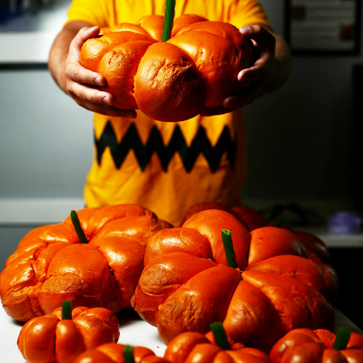 Giant Pumpkin Bagel + Dozen Bagels by The Bagel Nook - Alternate image 1