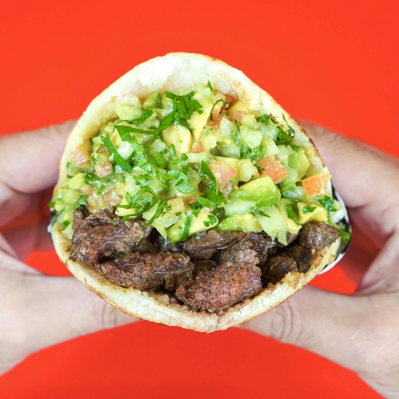 Velvet Taco Grilled Stuffed Steak Arepa Mexicana Kit By Doggi's