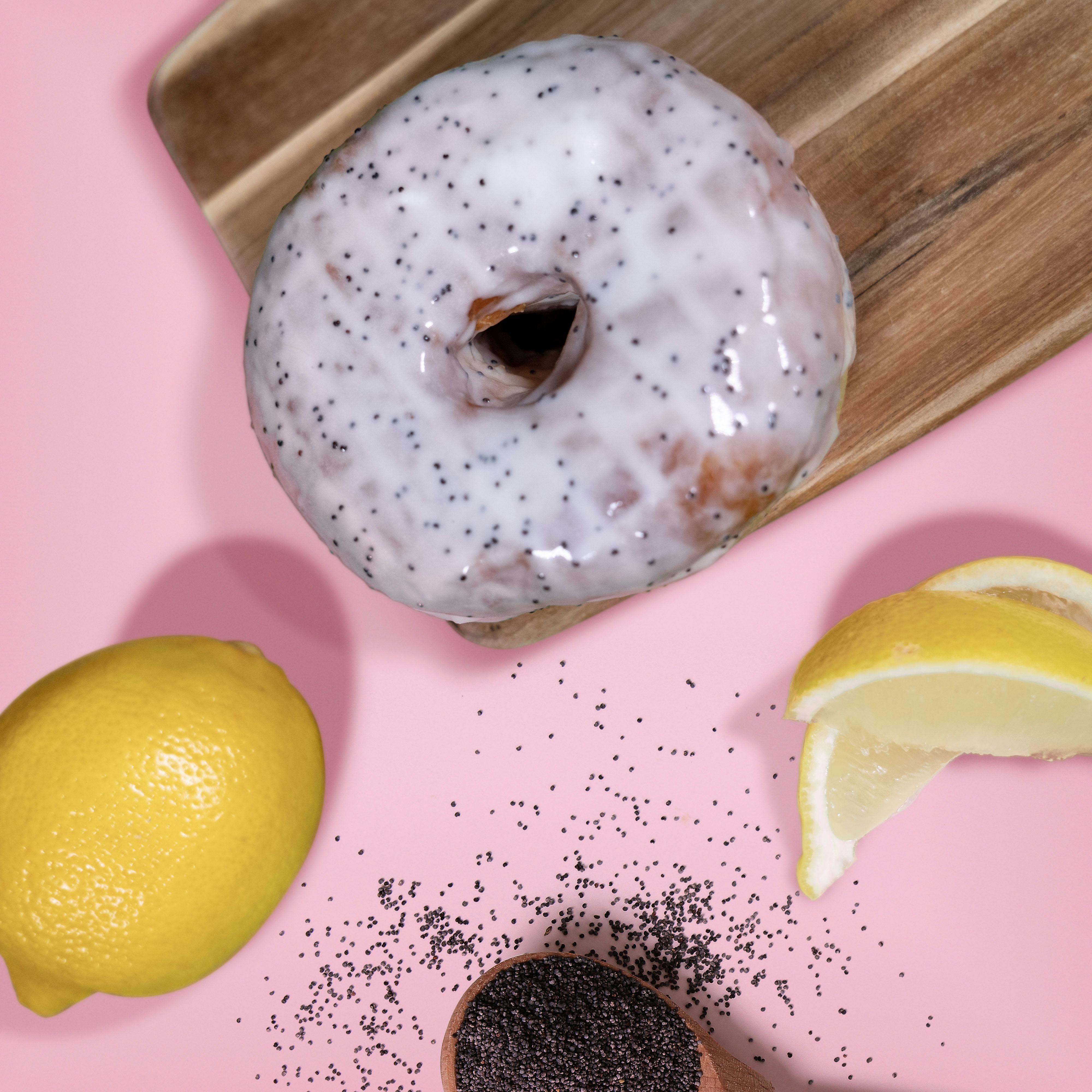 Lemon Poppy Seed Brioche Donuts Kit - 6 Pack by Grindstone Donuts - Alternate image 1