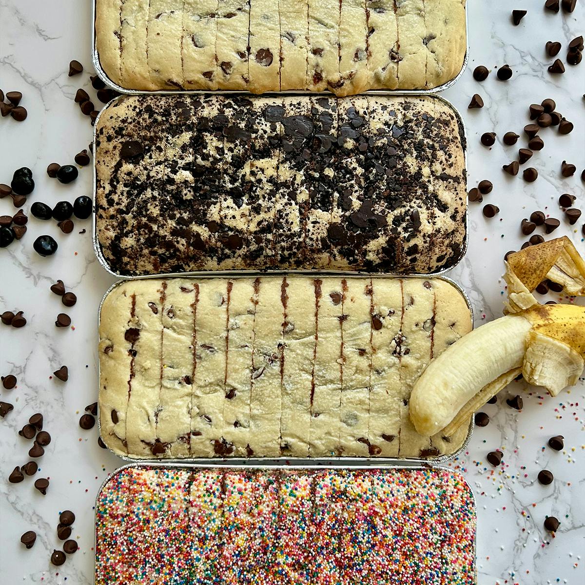 Mandel Bread Sampler - 4 Pack by Michael's Mandel Bread