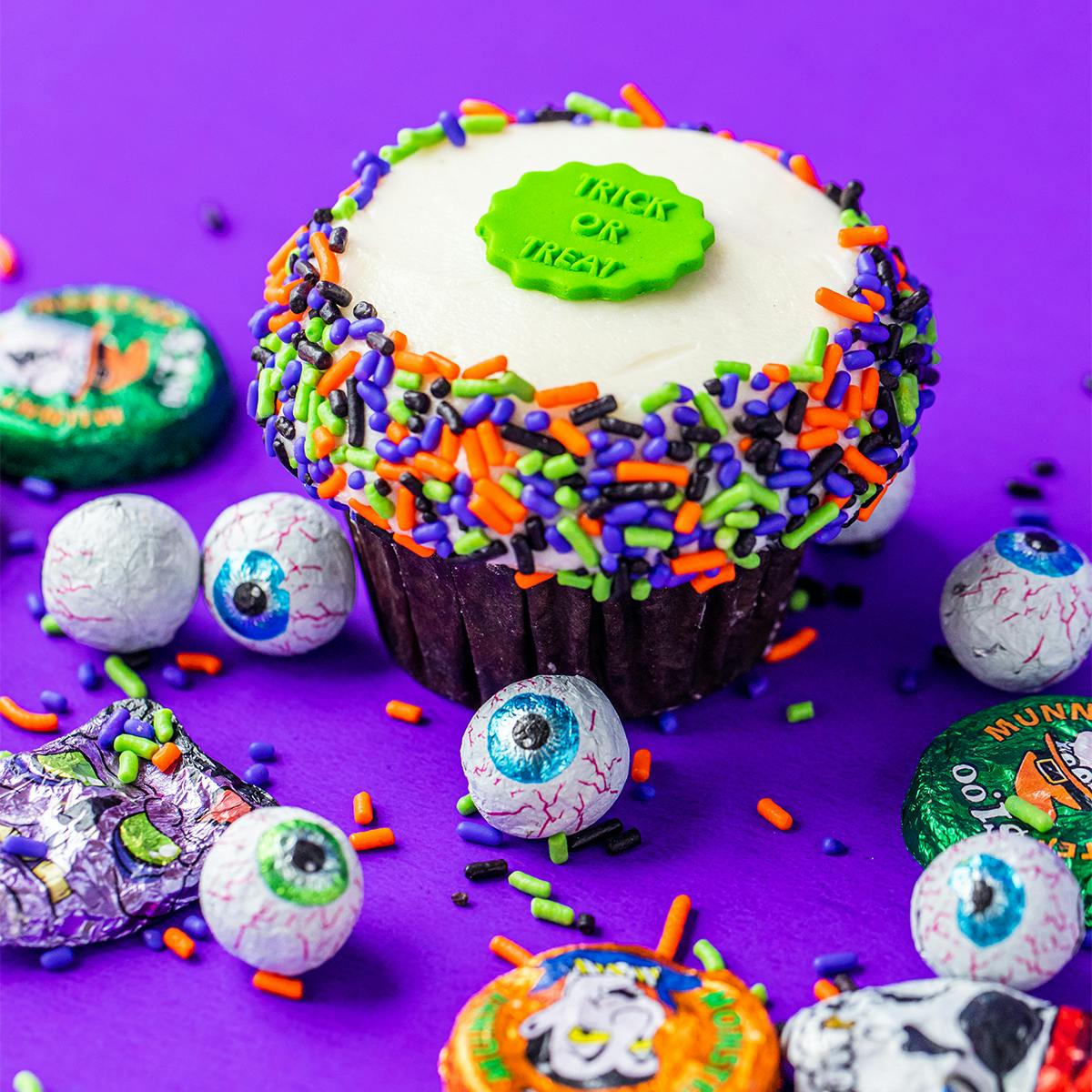 Spooky Confetti Cupcake Dozen by Crave Cupcakes