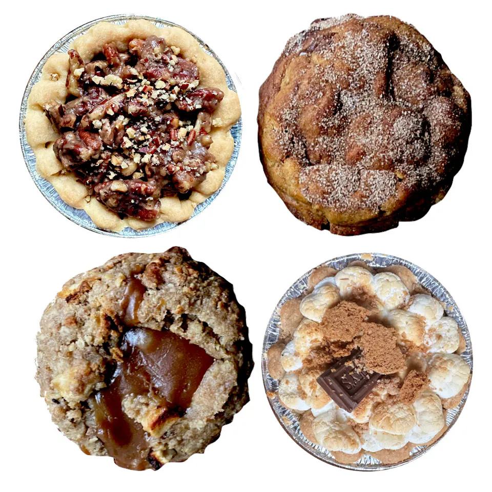 "Ditch the Pie" Thanksgiving GIANT Cookies Pack by Big Fat Cookie