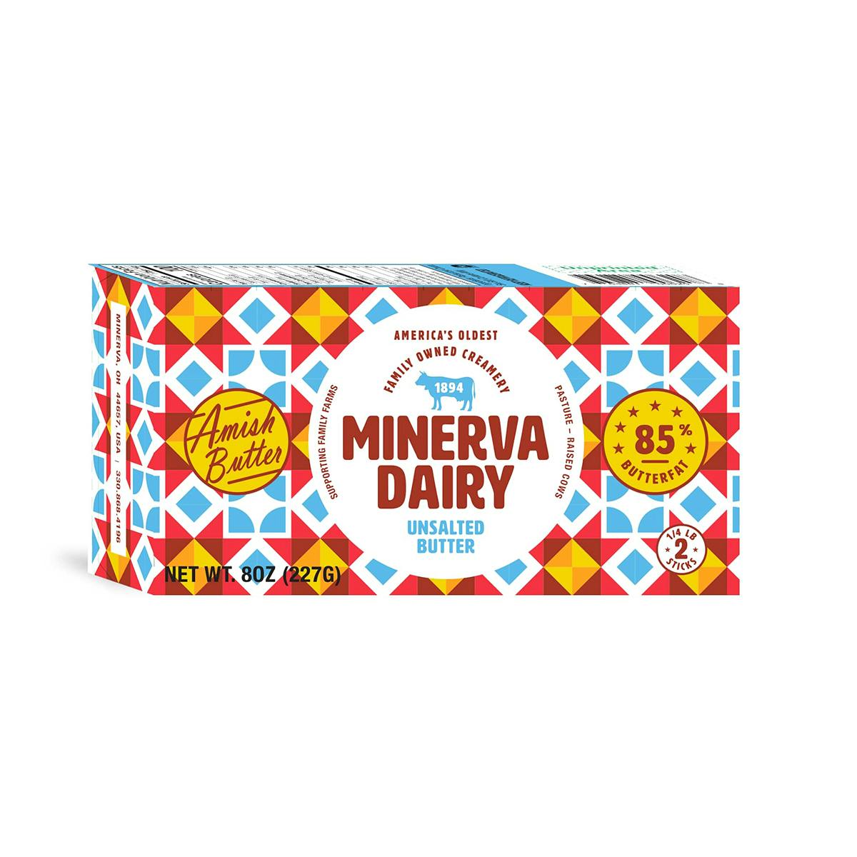 Unsalted Quarter Sticks - 6 Butters by Minerva Dairy