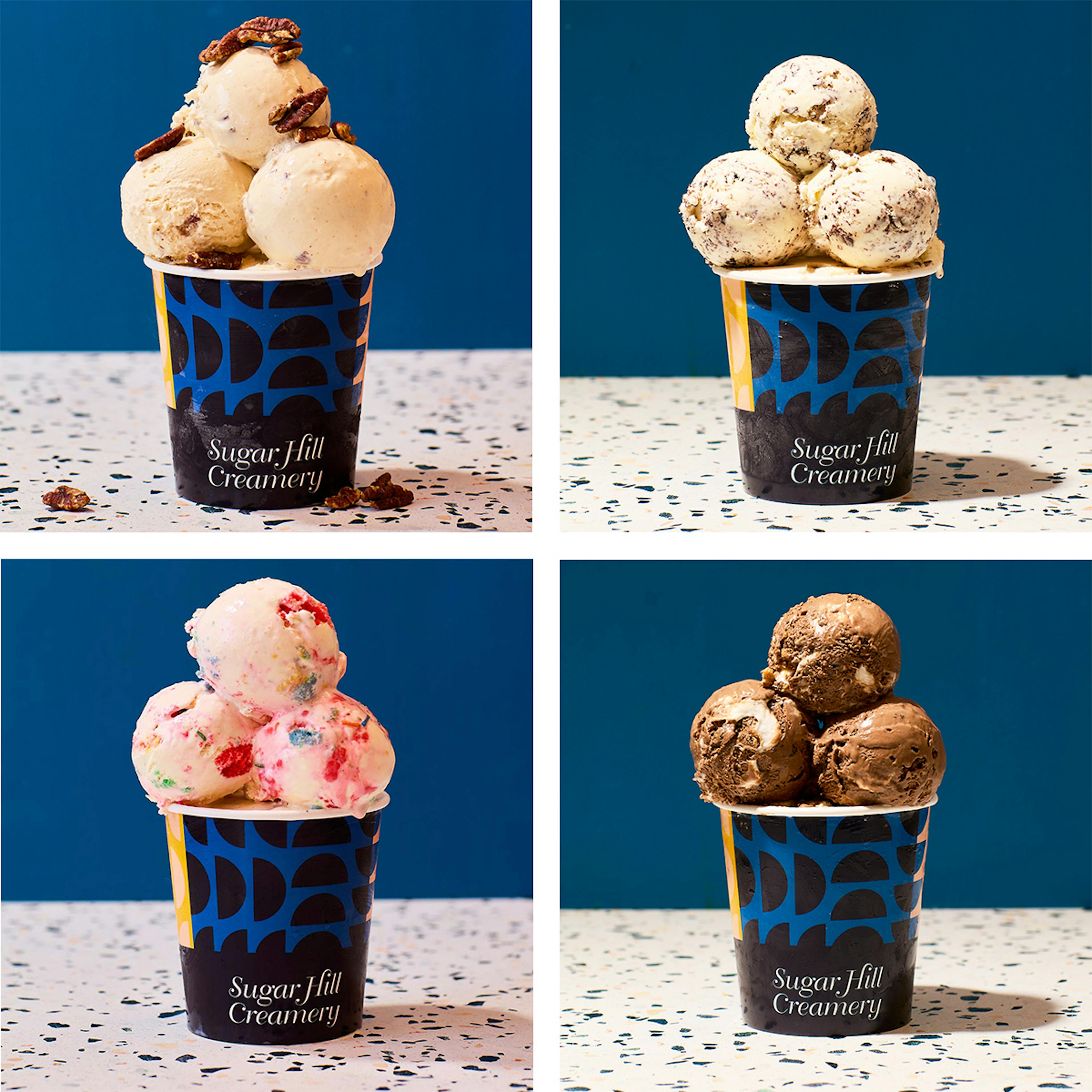 Ice Cream - Choose Your Own 4 Pints by Sugar Hill Creamery