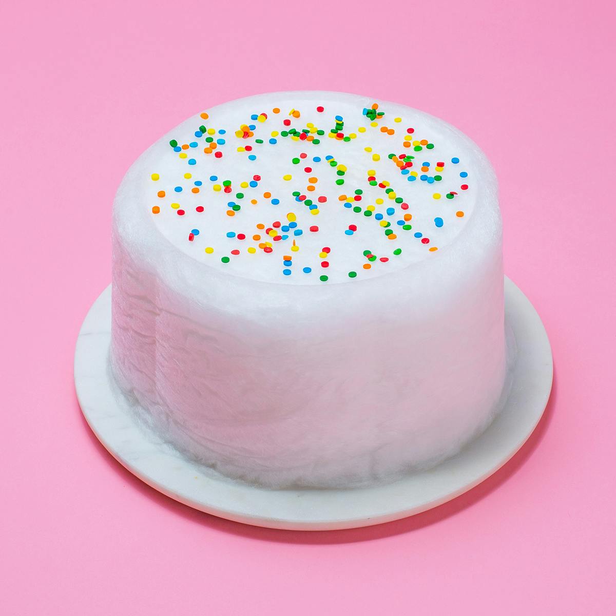 Birthday Cotton Candy Floof Cake by Floof Cotton Candy Cakes - Alternate image 2