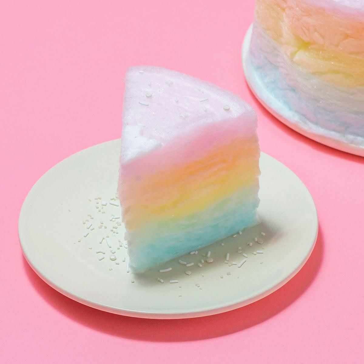 Christmas Rainbow Cotton Candy Floof Cake by Floof Cotton Candy Cakes - Alternate image 2