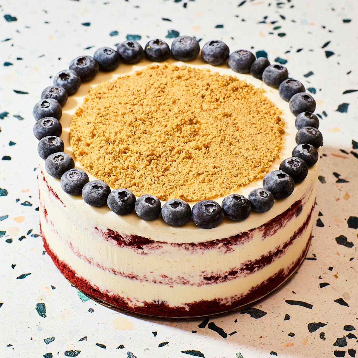 Lemon Blueberry Cake - El Mundo Eats