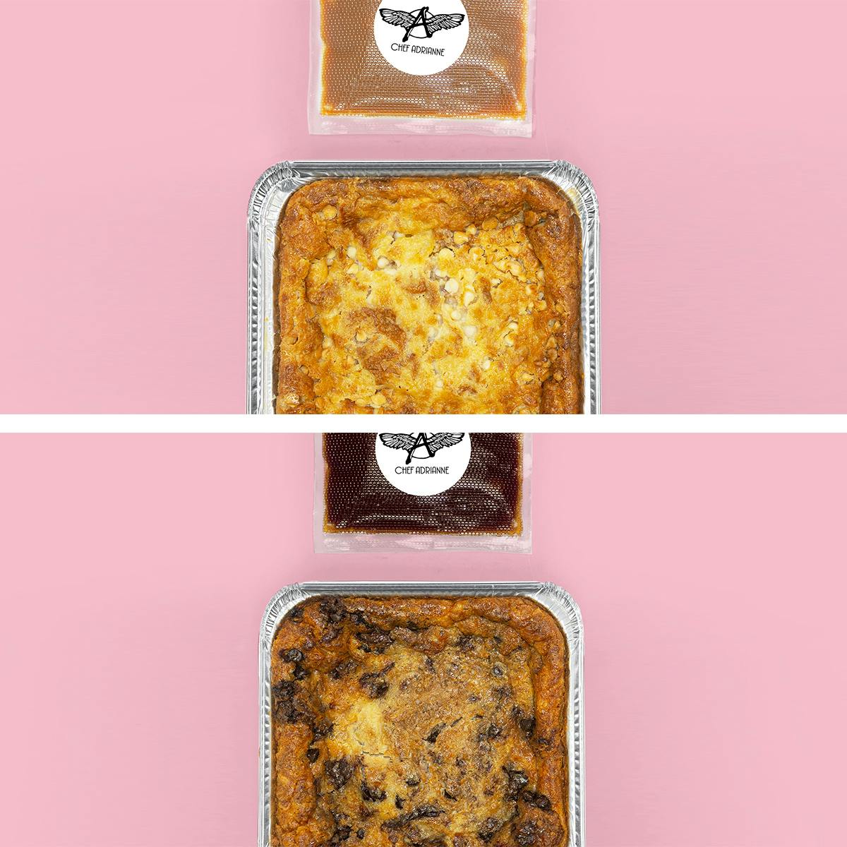 Bread Pudding - Choose Your Own 2 Trays by Chef Adrianne Calvo