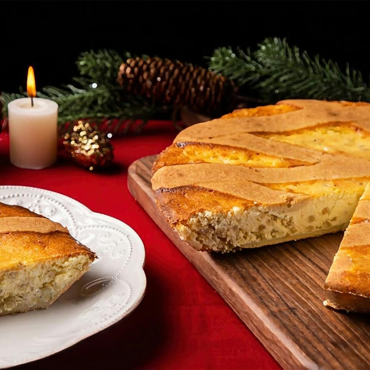 "Pasteria di Grano" Italian Grain Pie by Veniero's